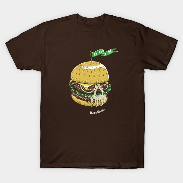 Doom Burger T-Shirt by bpannell